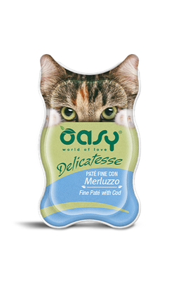 Oasy Delicatesse - Fine Pate With Cod 85 gr