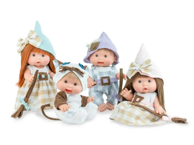 Marina and Pau doll - nenote forest witches