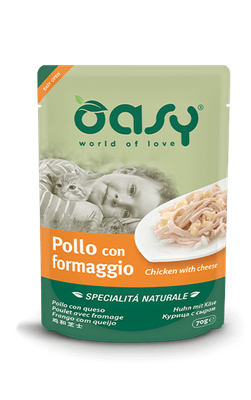 Oasy Natural Specialties - Chicken With Cheese 70 g