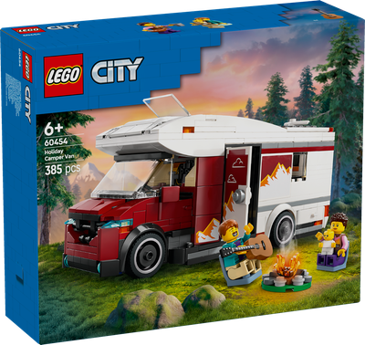 LEGO CITY CAMPER VAN OF ADVENTURE VACATION 60454