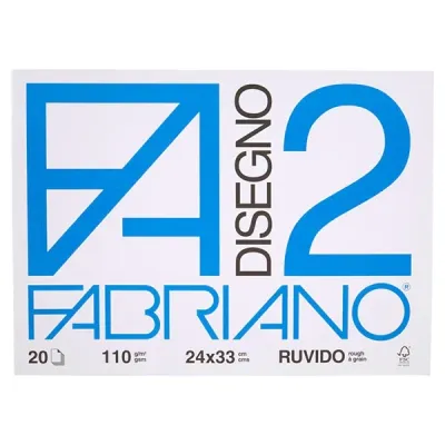 Fabriano drawing pad - f2 rough in A4