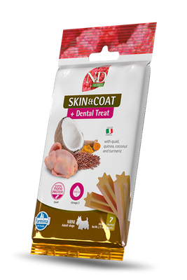 Farmina Snack for Dogs Quinoa Skin &amp; Coat Quail mini 60gr