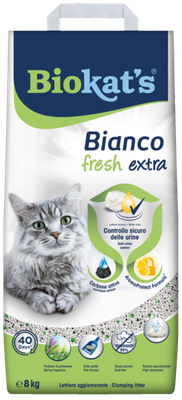 Gimborn Litter - Biokat's Bianco Fresh Extra 8 KG