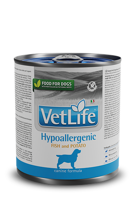 Farmina Vet Life Natural Diet Dog Hypoallergenic Fish &amp; Potato 300gr