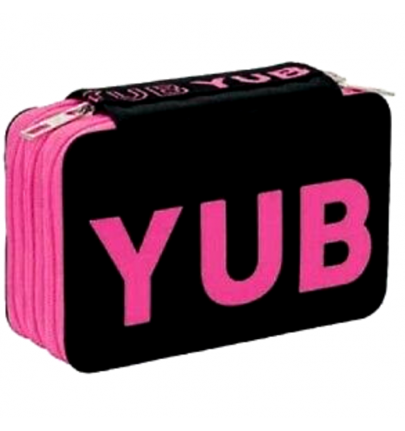 Yub Urban Fluo School Case 3 Zippers