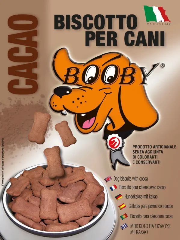Booby Dog Biscuit with Cocoa 1kg