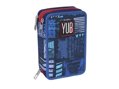 Color Yub SCHOOL BAG 3 ZIPPERS