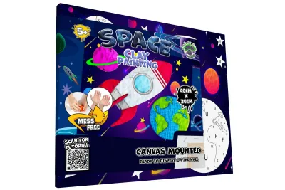 Clay Painting - The Space - Splatplanet