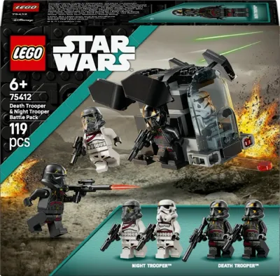 Lego Star Wars 75412 - BATTLE PACK DEATH TROOPER E NIGHT TROOPER