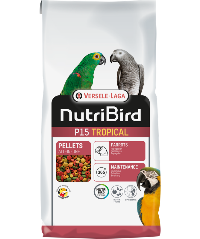 Feed for parrots - Versele-Laga NutriBird P15 Tropical 1kg