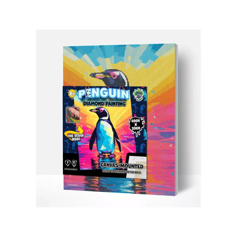 Diamond Painting - Penguin - Splatplanet