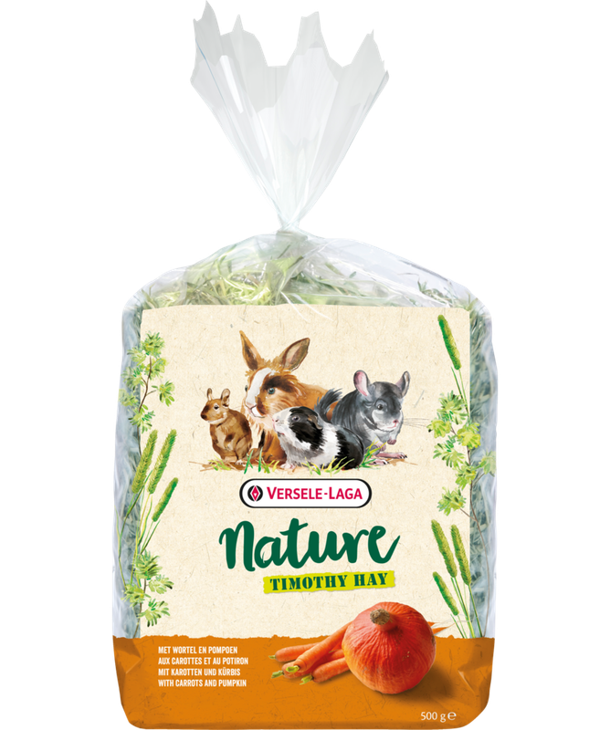 Timothy Hay Carrot &amp; Pumpkin Nature - 500 g