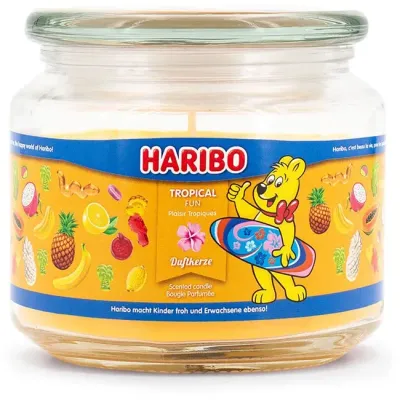 Haribo Tropical Fun Scented Candle 300gr