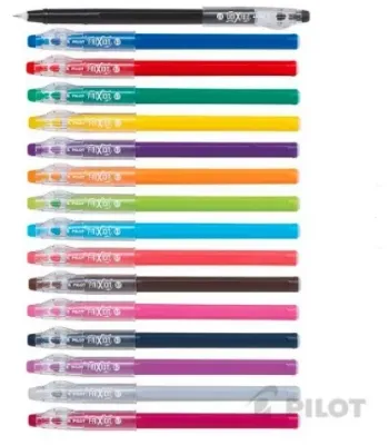 PILOT Frixion Ball 0,7 - Caneta Esferográfica Apagável Cores Variadas