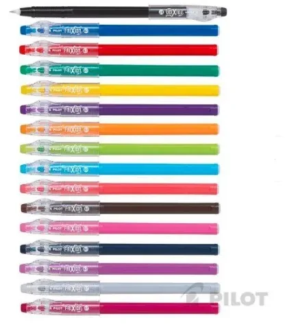 PILOT - Frixion ball 0.7 non-refillable erasable pen - Assorted Colors