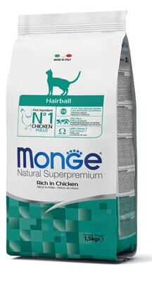 Monge Natural Superpremium Hairball Cat 0.4 kg