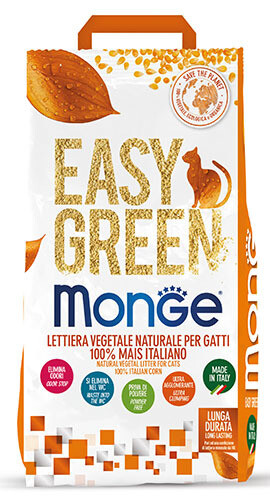Monge Easy Green - Litière Végétale Lt 10 - 3,8Kg