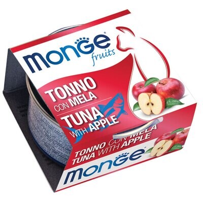 Monge Fruits Tuna With Apple - Can Cat 80gr