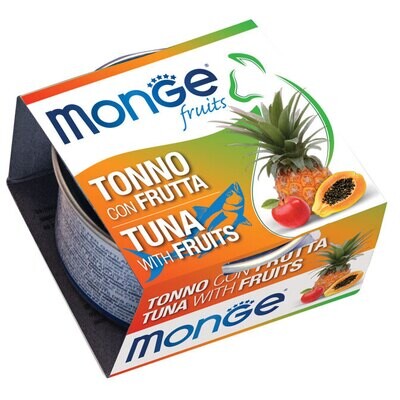 Monge Fruits Tuna With Fruit - Can Cat 80gr