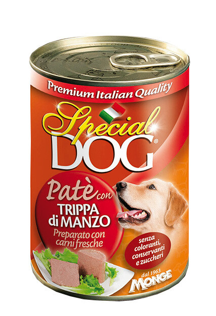 Special Dog Beef Tripe Pâté - Wet Dog Food 0.4 kg
