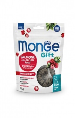Monge Gift Skin Support Dog Salmon With Cranberries - Super
