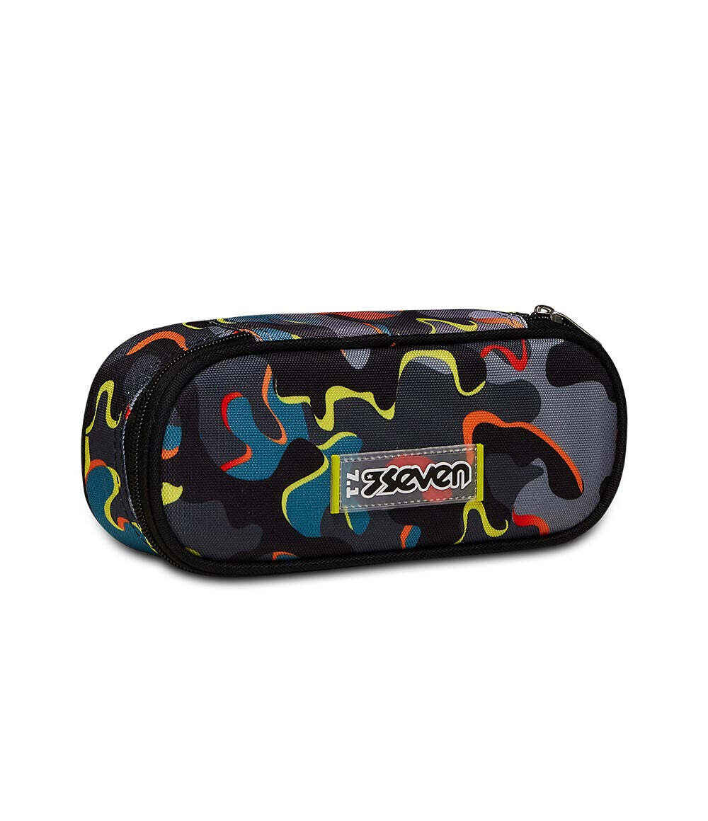 Seven Round Plus School Pencil Case - Dye On