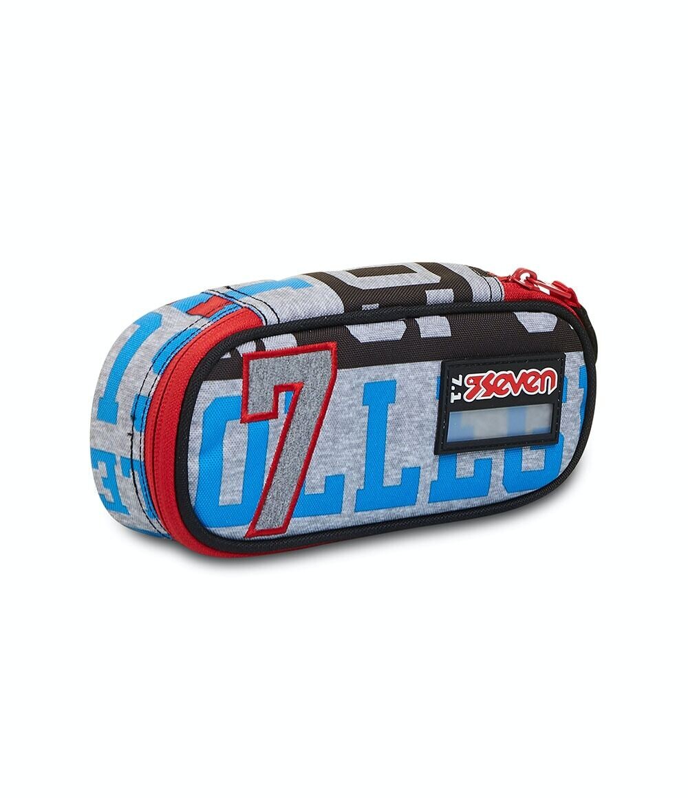 Seven Round Plus School Pencil Case - Take The Field