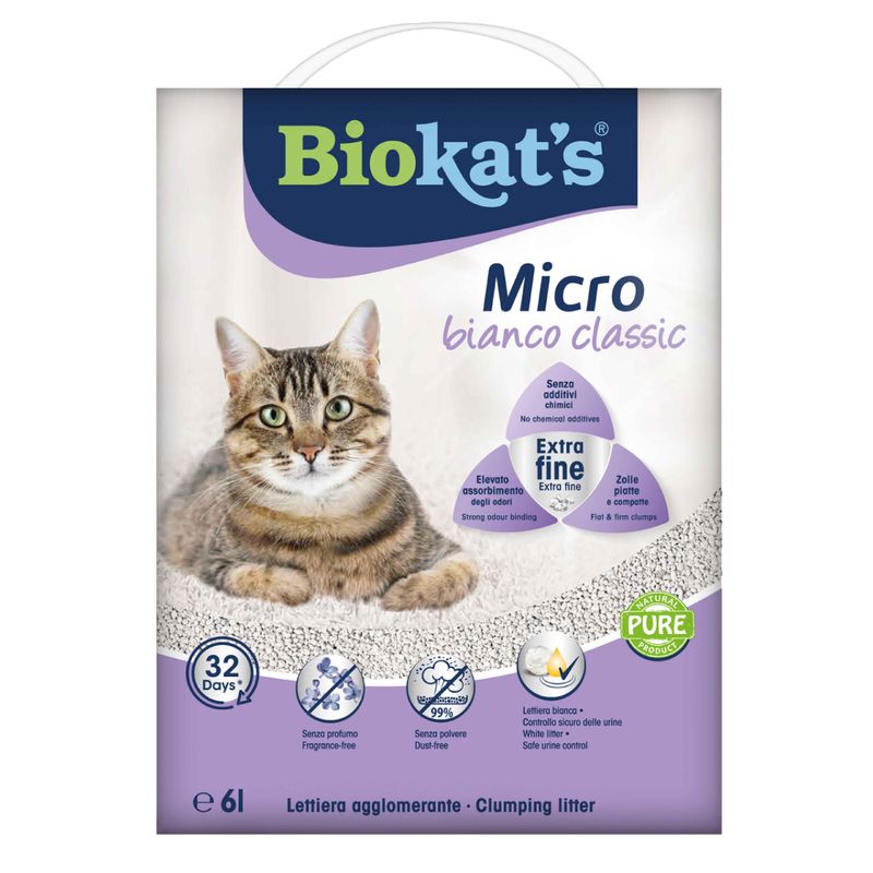 Gimborn Litter - Biokat's Micro White Classic 6lt
