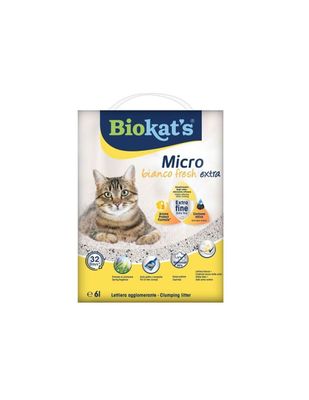 Gimborn - Biokat's Micro Branco Fresh Extra 6lt Areia para Gatos