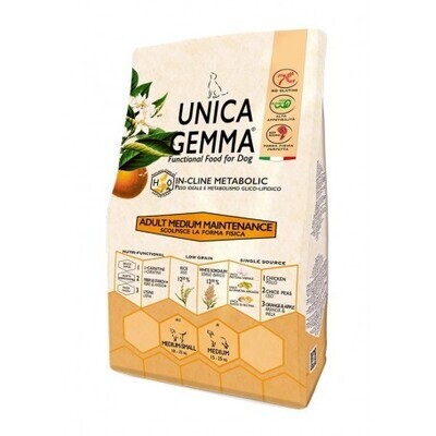 Gheda - Unica Gemma Adult Medium Maintenance Dry Food 2kg