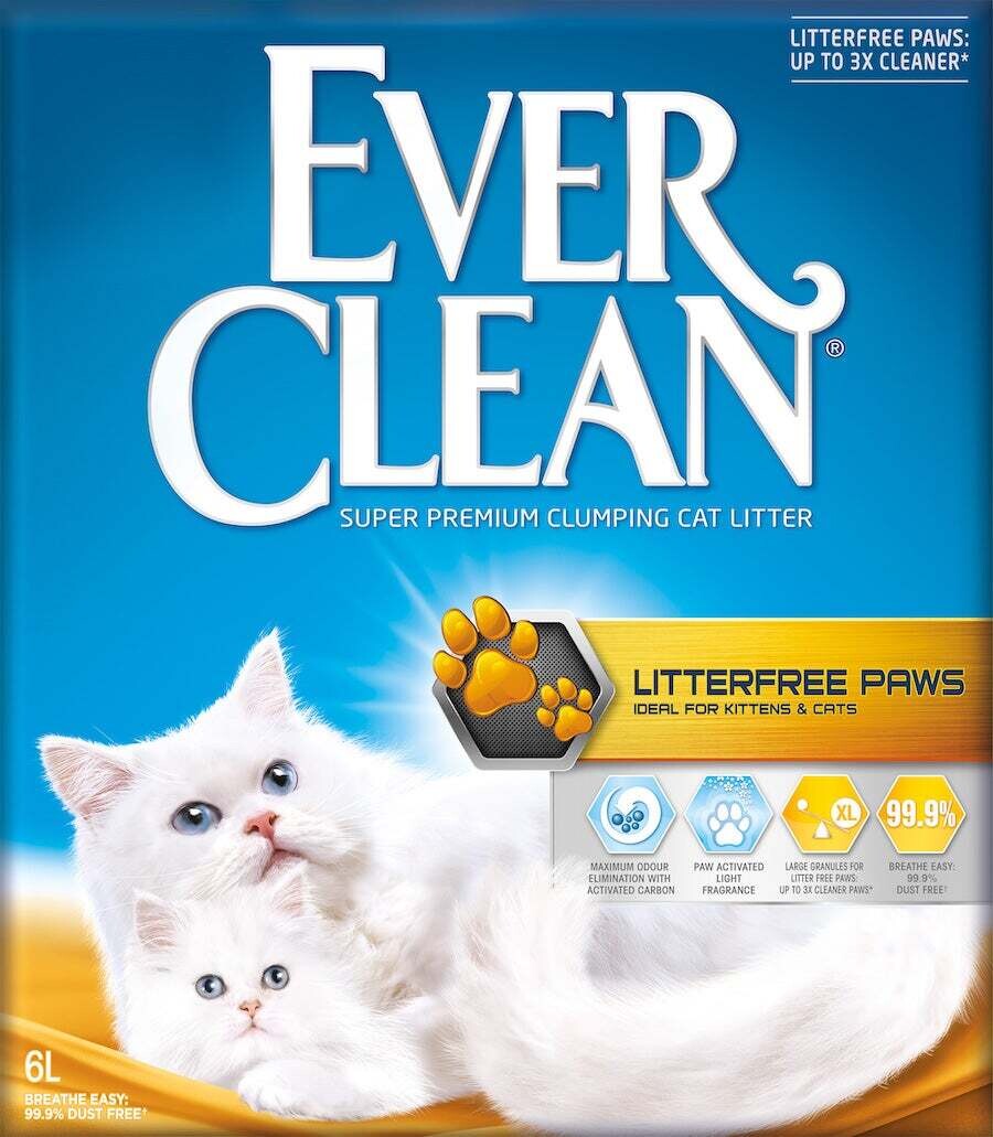 Ever Clean Litterfree Paws Cat Litter 10l