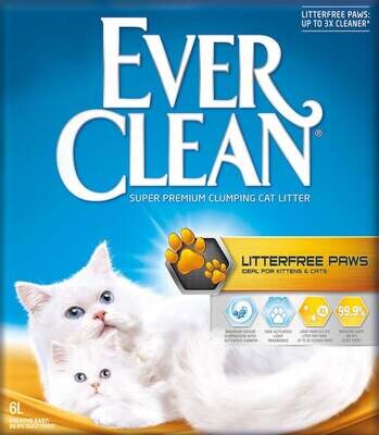 Ever Clean Litterfree Paws Cat Litter 10l