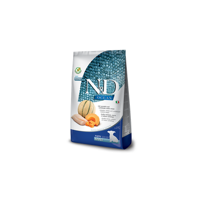 Farmina N&amp;D Ocean Dog Codfish, Pumpkin, Cantaloupe Puppy Mini 800g