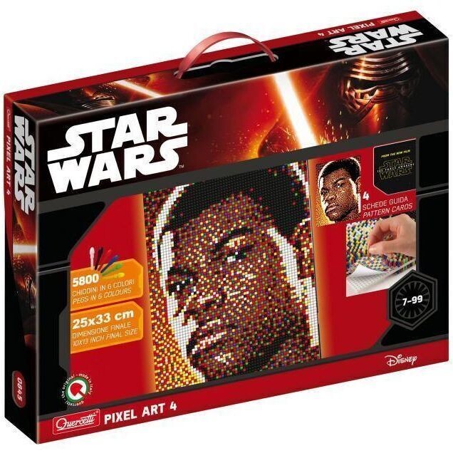 Quercetti 0845 Pixel Art Star Wars 5800 Spikes Educational Game