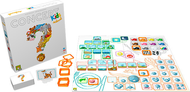 Concept Kids Animals - Asmodee Board Game