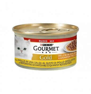 Can Cat Gourmet GOLD Delights in Sauce Chicken 85g
