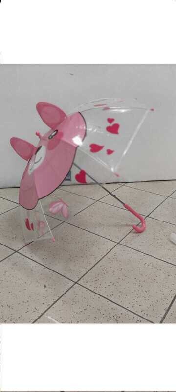 SJ Girl Pink Umbrella Seven Kids