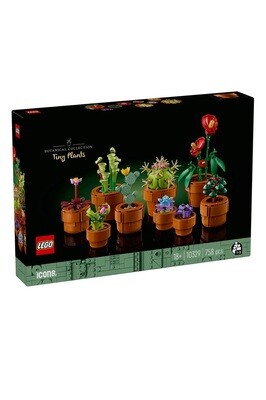 LEGO 10329 Icons Plantas Pequenas, Set Coleção Botânica