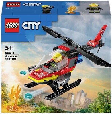 LEGO City 60411 Fire Rescue Helicopter