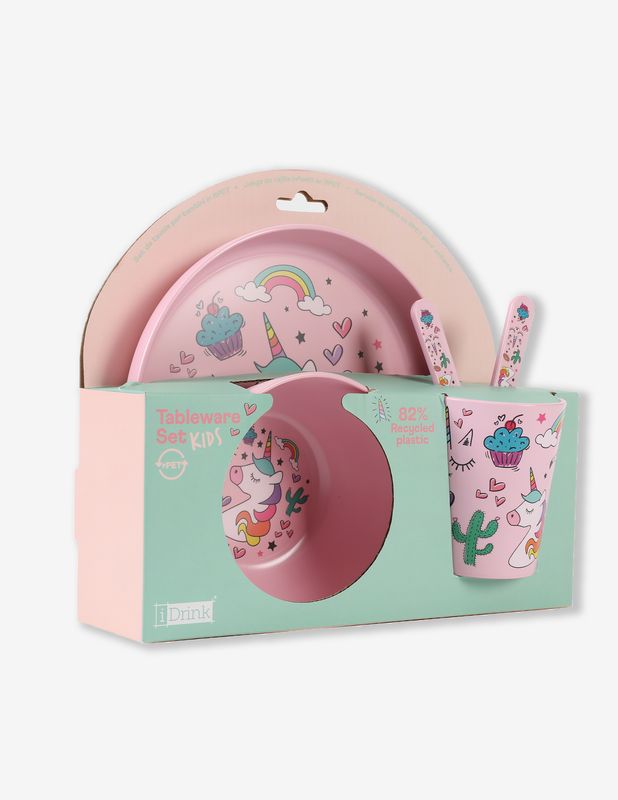 Unicorn Dining Set for Kids