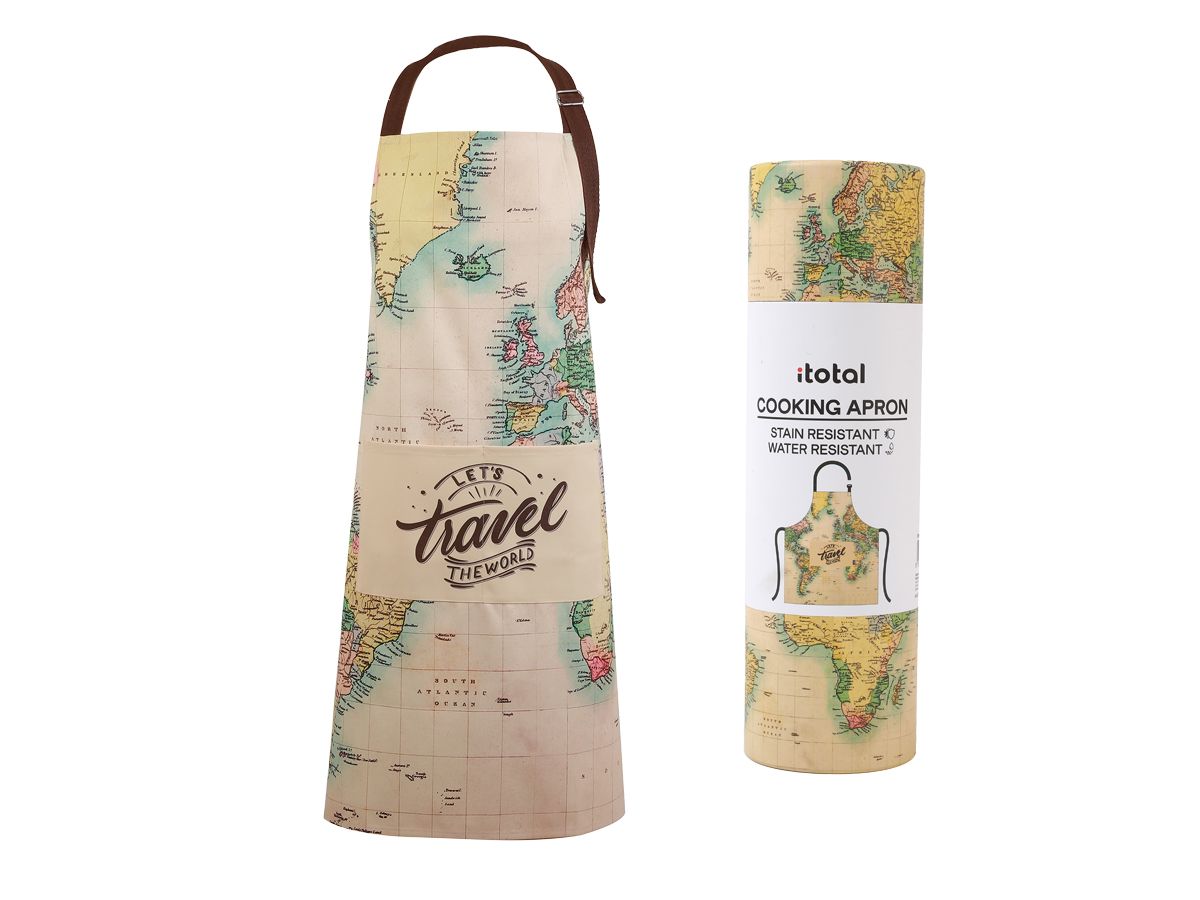 Total Juggling Old Map Apron - XL2558B