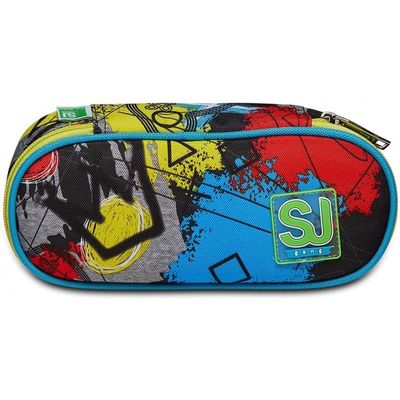 Estojo SJ GANG Round Plus GLITZLED BOY