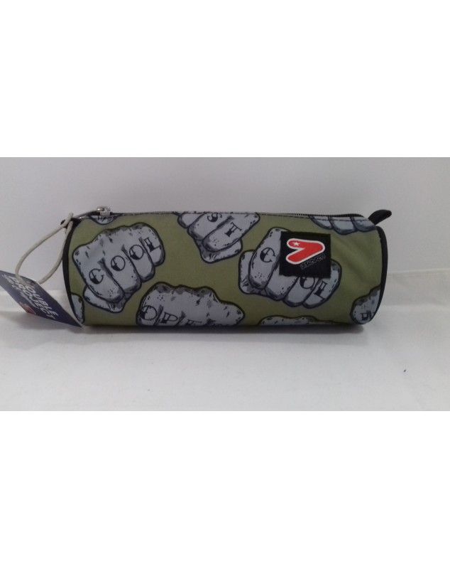 Seven Knock The Double Project Pencil Case Military Green