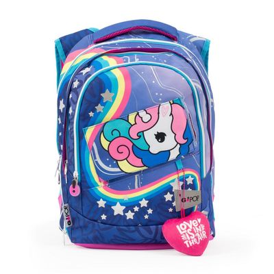 GoPop Expandable Backpack Round Unicorn