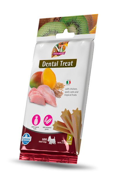 Farmina Dog Snack Tropical Selection Chicken, Spelt, Oats and Tropical Fruits mini 60g