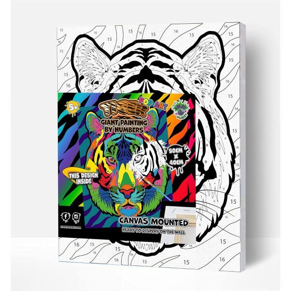 Painting by Numbers – Tiger – Splatplanet