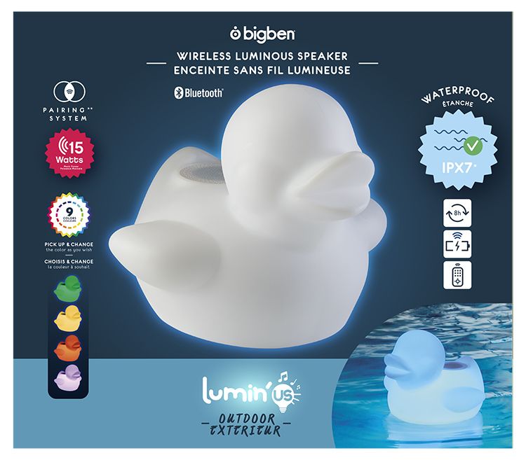 Luminous Duck, outdoor speaker - Bigben