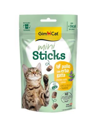 Mini Sticks con Pollo y Hierba Gatera 50Gr