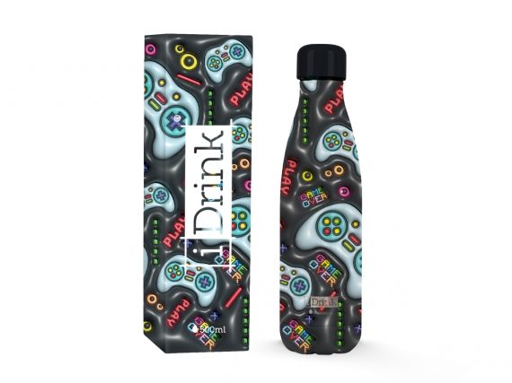 Total Juggling I Drink - Thermal Water Bottle 500 ml Lets Play 3D