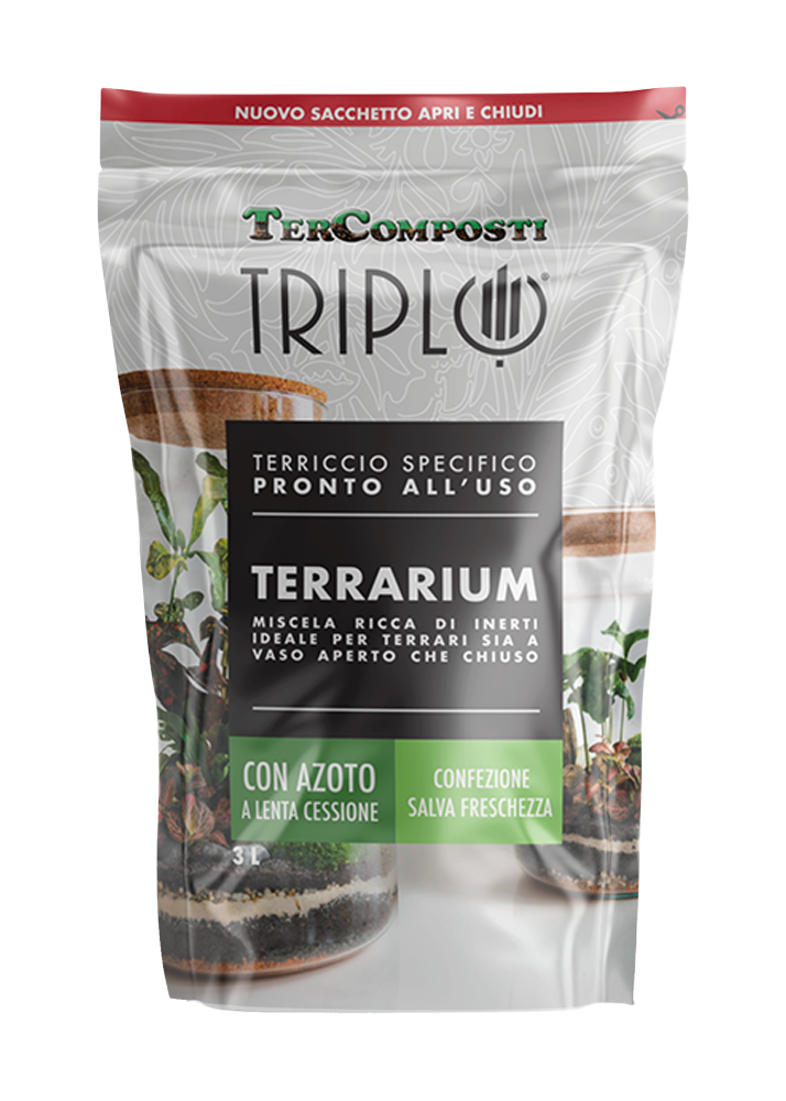 Tercomposti TERRICCIO Triple SPECIAL Terrarium 3 Liters